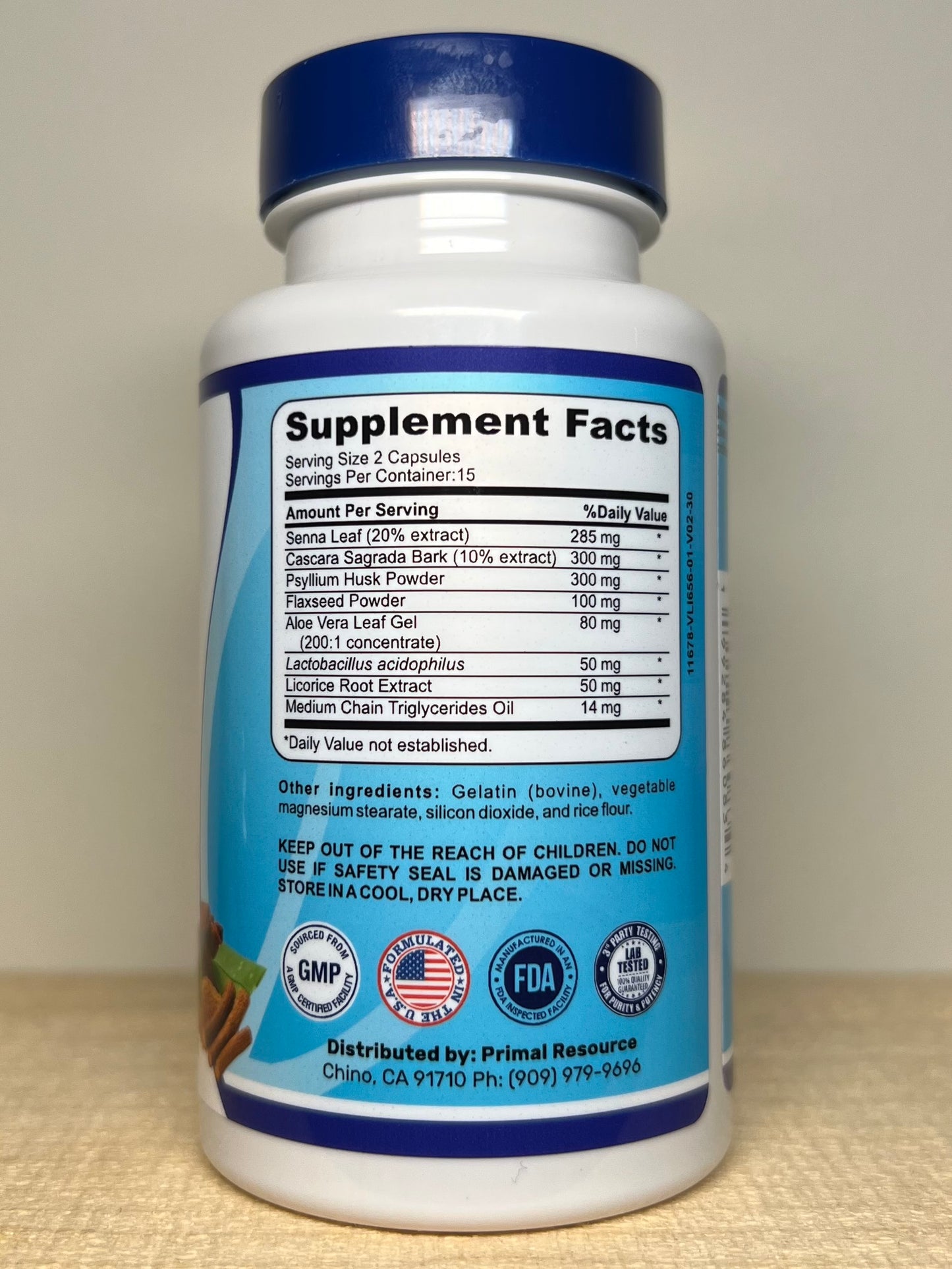 15 Day Cleanse & Detox for Adults – Supports Digestive Health, Regularity & Gut Cleanse –Herbal Formula with Probiotics