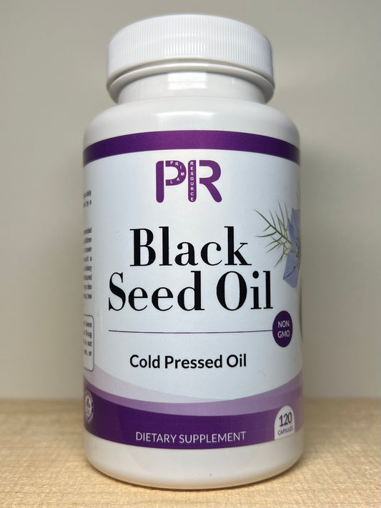 Primal Resource Black Seed Oil Capsules – 1000mg Cold-Pressed Nigella Sativa – Immune, Joint & Digestive Support – Rich in Thymoquinone – Non-GMO, Gluten-Free, Made in USA - 2 months supply
