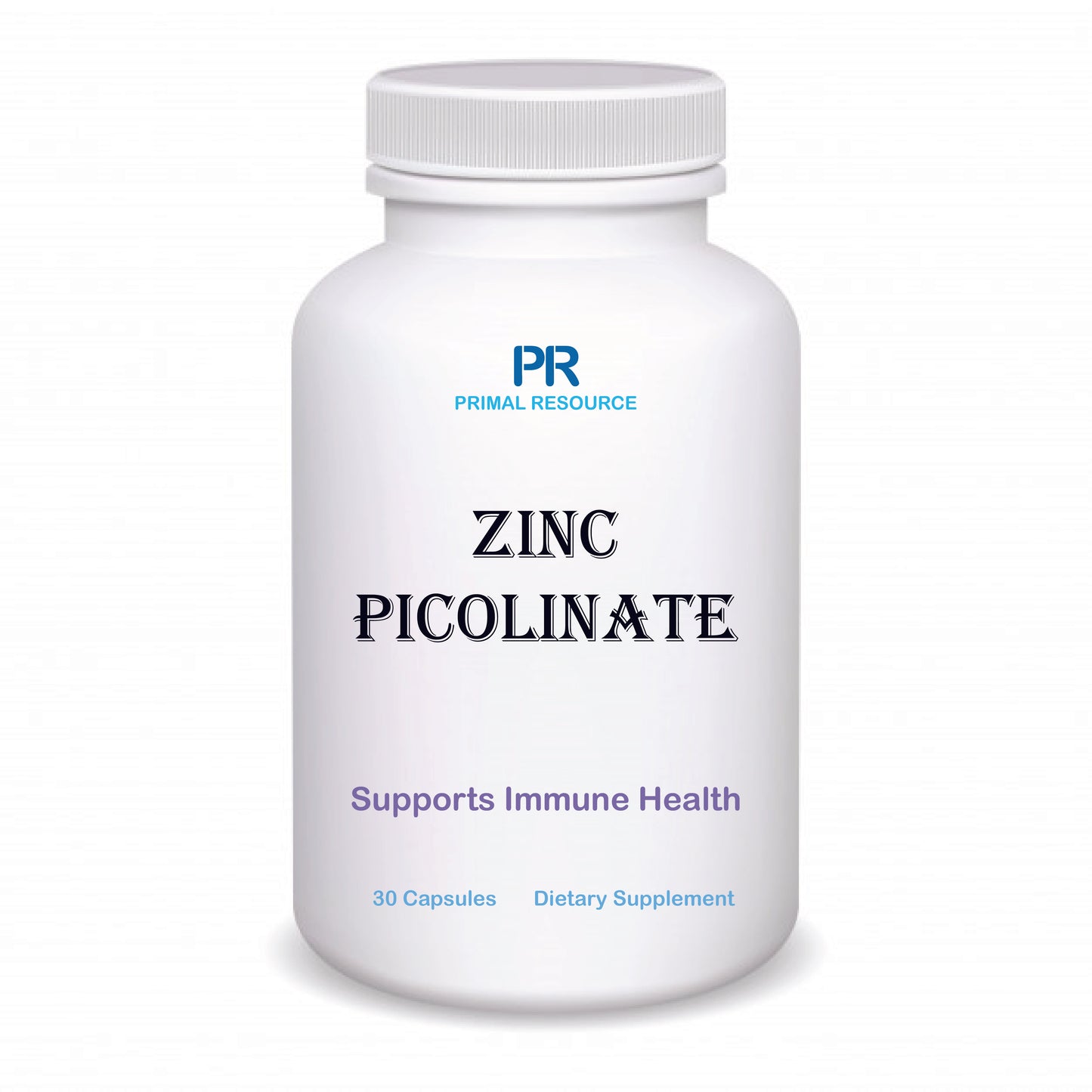 High Absorption Zinc Picolinate Immune Support, Skin Health, Energy & Metabolism – Non-GMO, Gluten-Free, 60 day supply.