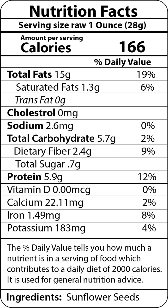 Organic Sunflower Kernels