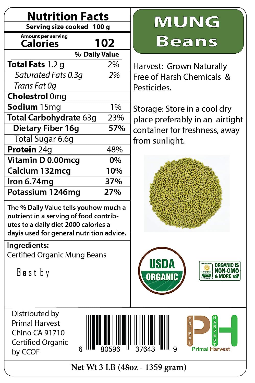 Organic Navy Beans
