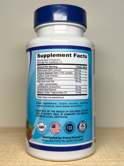 15 Day Cleanse & Detox for Adults – Supports Digestive Health, Regularity & Gut Cleanse –Herbal Formula with Probiotics