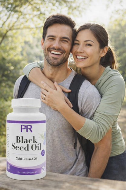 Primal Resource Black Seed Oil Capsules – 1000mg Cold-Pressed Nigella Sativa – Immune, Joint & Digestive Support – Rich in Thymoquinone – Non-GMO, Gluten-Free, Made in USA - 2 months supply