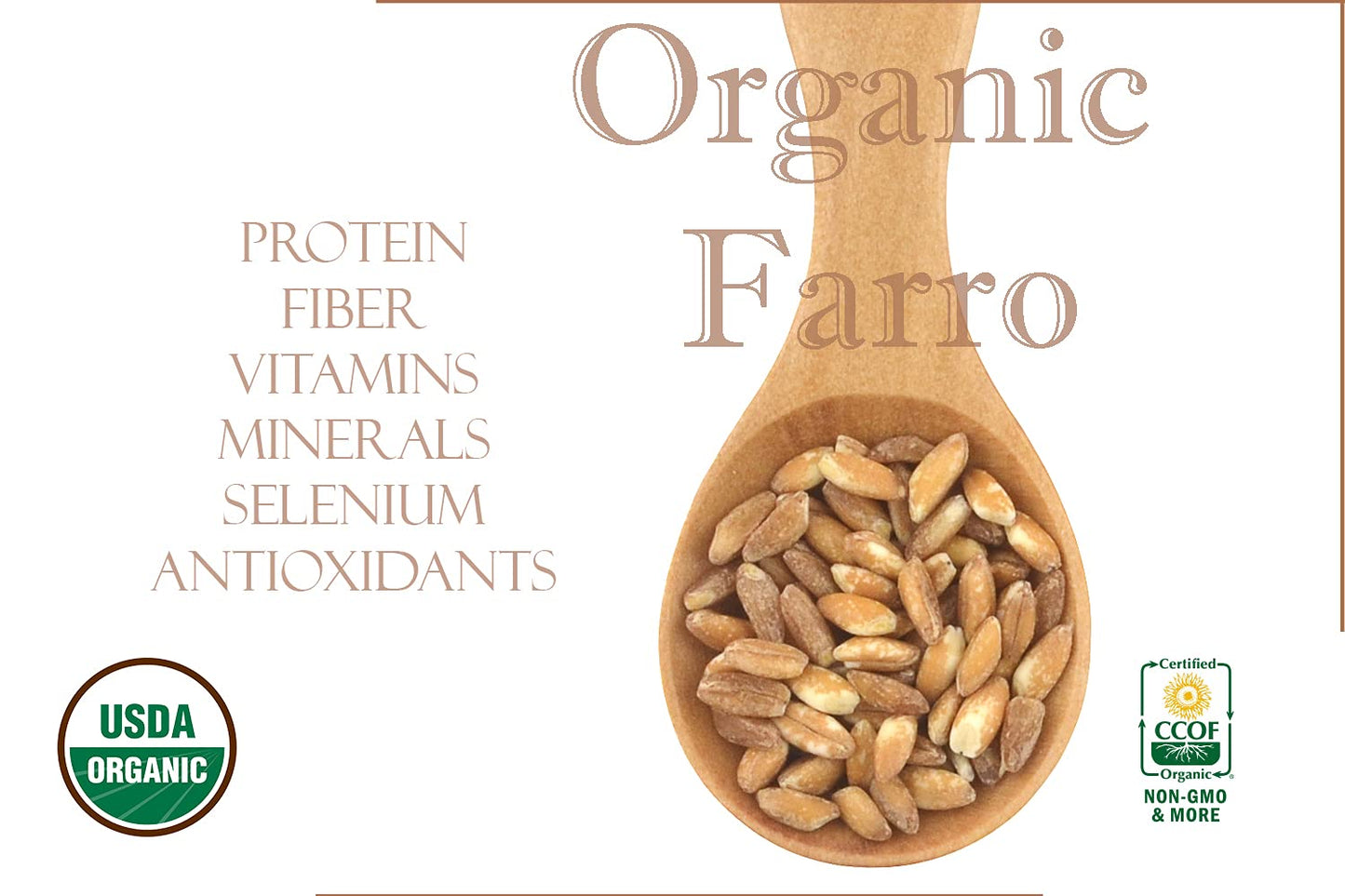 Organic Pearled Farro