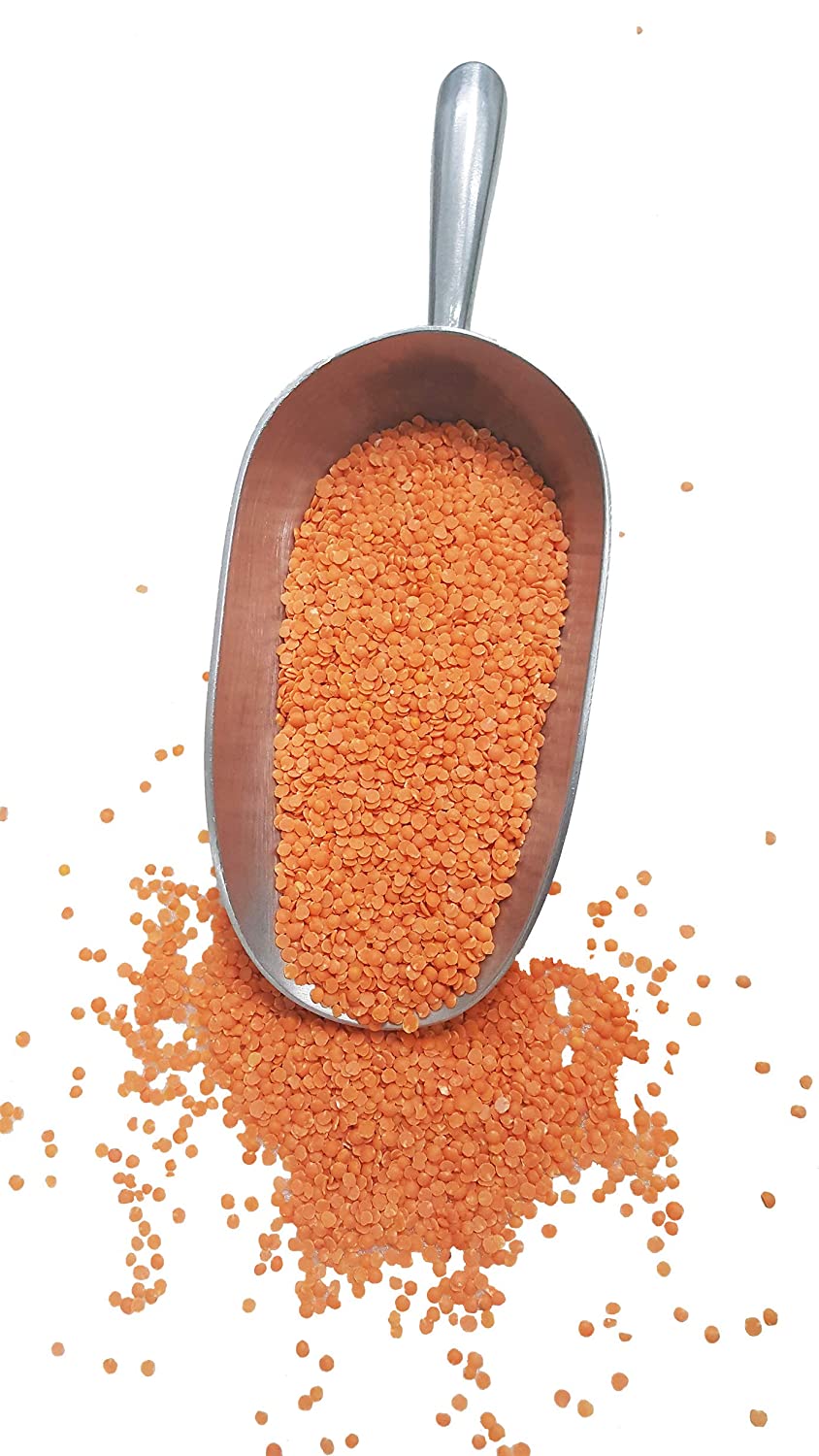 Organic Red Split Lentils Aka Masoor Dal Low Calories Rich In Iron And